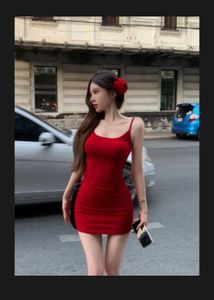 Red Bodycon Mini Dress