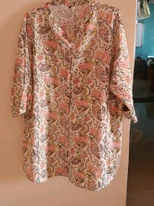 Women's Floral Print Kurta