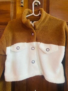 Cozy Fleece Cropped Jacket