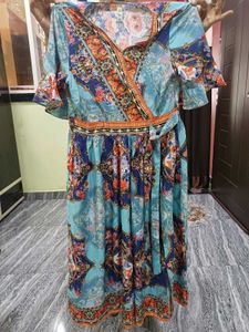 Bohemian Floral Maxi Dress