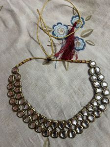 Elegant Kundan choker Set