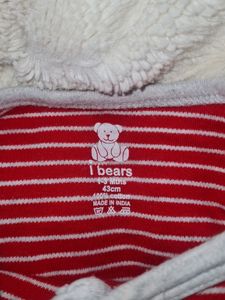 Set Of 3 Baby Rompers- 0-3m