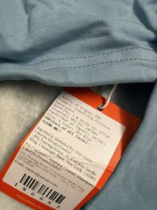 Nike Powder Blue cutesy embroidered drawstring swe