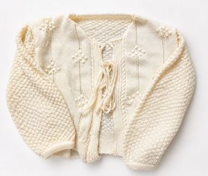 Korean Cream Knit Cardigan | Never Worn | Like New