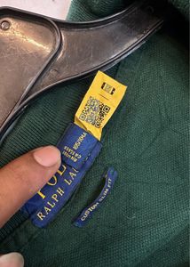 (chest 48) dark green POLO' Ralph Lauren tShirt