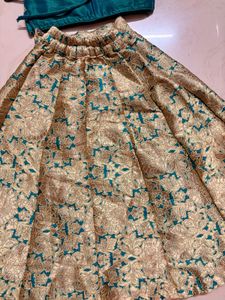 Girls blue lehenga