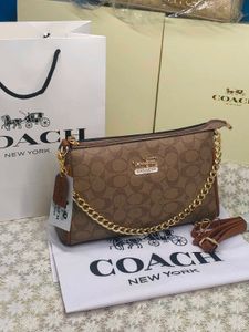 coach rust brown 🧡 with premium packaging
