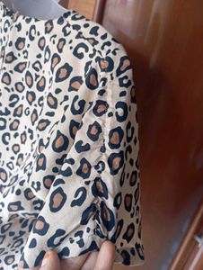 Animal Print Top