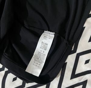 A|X Armani Exchange Black T-Shirt