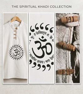 Spiritual Khadi Om Kurta