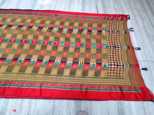 🇳🇿💫💗 Multicolour Elegant Checked Saree