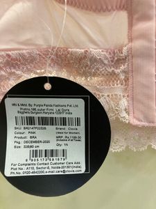 Clovia Women Bralette Lightly Padded Bra (Pink)