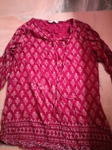 Boho Print Tunic Top