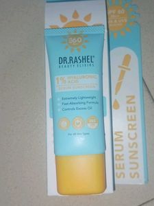 Dr. Rashel Hyaluronic Acid Serum Sunscreen SPF 60