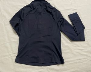 fitted blue shirt for woman