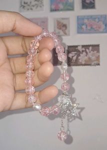 ethereal coquette bracelet rosa(single)🌸🌸✨️✨️