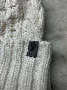 north face Cozy Knit Beanie with Pom