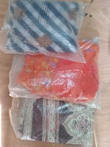 Beautiful Indian Sarees Bundle set of 3