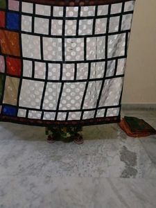 Colorful Patterned Fabric Piece
