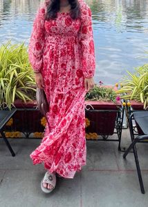 Bohemian Floral Maxi Dress