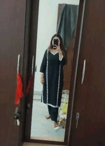 Elegant Black Kurta Set