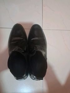 Men's Black Italian Chelsea Boots