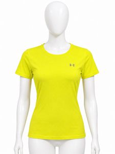 Under Armour Women's Yellow T-Shirt