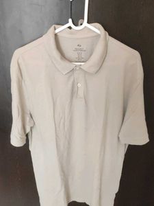 H&M Classic Beige Polo Shirt on Sale!