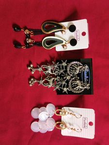 Fashionable Dangle Earrings Set