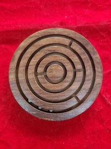 Wooden Ball Maze Puzzle