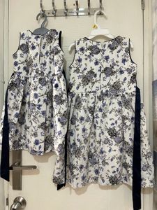 Combo Twin Set Of  Frocks 2-4&amp;4-6, Glasses
