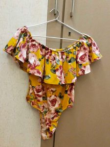 Floral Bodysuit Top