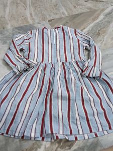 Striped Ethnic Gown