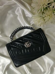 Gucci Black Quilted Shoulder Bag