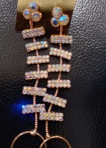 Sparkling Drop Earrings