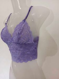 Lavender Lace Bralette
