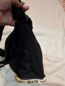 Converse All Star Black Sling Bag