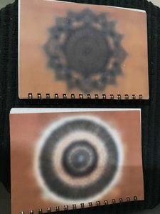 Mandala Art Spiral Notebooks (Set of 2)