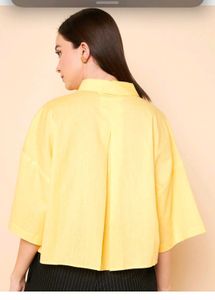 Yellow Boxy Shirt