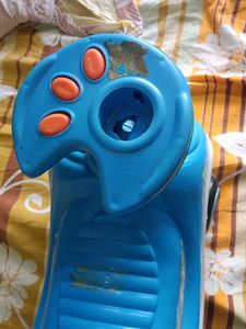 Blue Ride-On Car Toy
