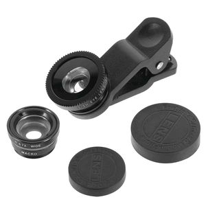 3 in 1 Phone Camera Lens Kit, Fisheye 180 Degree