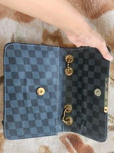 Chic Checkerboard Chain Shoulder Bag