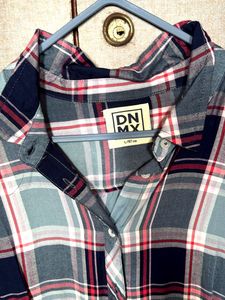 Casual Plaid Button-Up Shirt