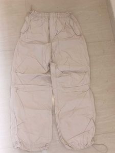 Beige Cargo Pants