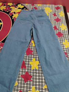 Light Wash Wide Leg Jeans