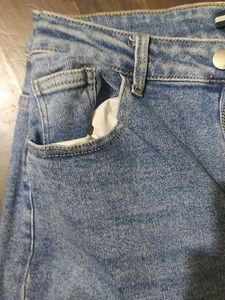 Cute Bear Wide Leg Jeans