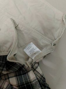 Plaid Pleated Mini Skirt