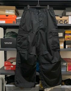 Baggy Black Loose Cargo Pants❤️‍🔥💦