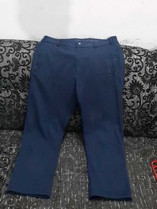 Men's Navy Blue Casual Pants