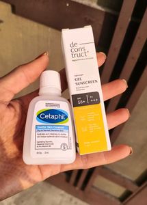 Cetaphil & Deconstruct Skincare Duo